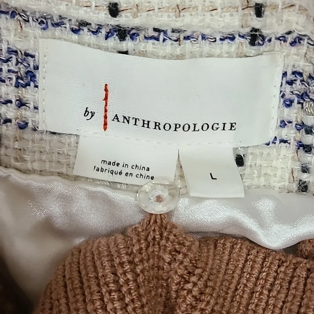 Anthropologie Tweed Dickie Blazer - Picture 10 of 14